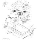 Diagram for 1 - Control Panel & Cooktop