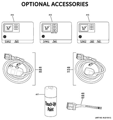 General Electric RAK320P | Coast Appliance Parts