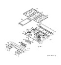 Diagram for 2 - Control Panel & Cooktop