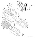 Diagram for 4 - Door & Drawer Parts