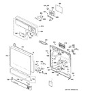 Diagram for 1 - Escutcheon & Door Assembly