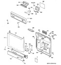 Diagram for 1 - Escutcheon & Door Assembly