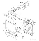 Diagram for 1 - Escutcheon & Door Assembly