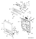 Diagram for 1 - Escutcheon & Door Assembly