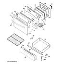 Diagram for 4 - Door & Drawer Parts