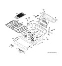 Diagram for 2 - Control Panel & Cooktop