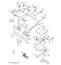 Diagram for 1 - Gas & Burner Parts