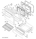 Diagram for 4 - Door & Drawer Parts