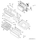 Diagram for 4 - Door & Drawer Parts