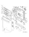 Diagram for 1 - Escutcheon & Door Assembly