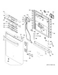 Diagram for 1 - Escutcheon & Door Assembly