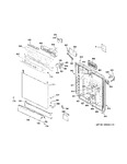 Diagram for 1 - Escutcheon & Door Assembly