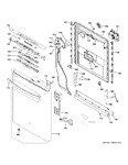 Diagram for 1 - Escutcheon & Door Assembly