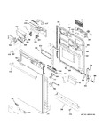 Diagram for 1 - Escutcheon & Door Assembly