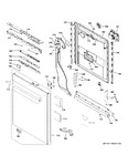 Diagram for 1 - Escutcheon & Door Assembly