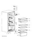 Diagram for 3 - Cabinet & Shelves