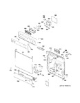 Diagram for 1 - Escutcheon & Door Assembly