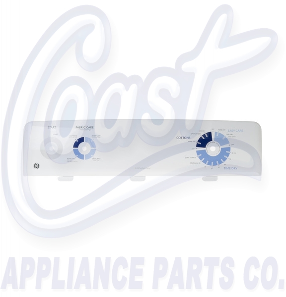 General Electric WE19M1678 BKSPL. ASM. & GRAPH.WH | Coast Appliance Parts